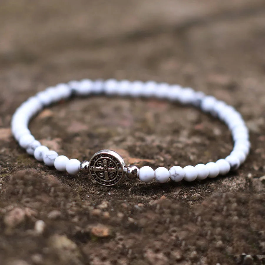 Bracelet minimaliste rune de croix ♂️