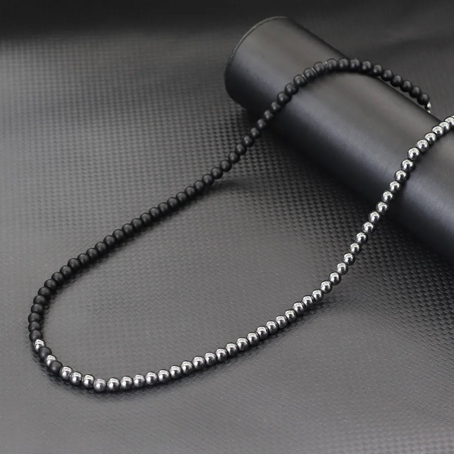 Collier tendance bicolore ♂️