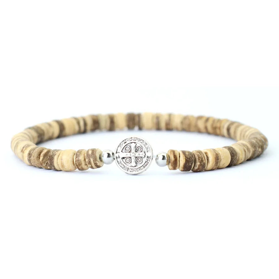 Bracelet minimaliste rune de croix ♂️