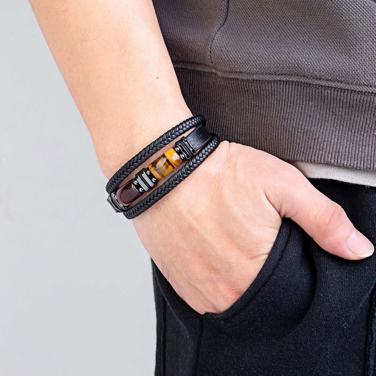 Bracelet vintage pierre ♂️