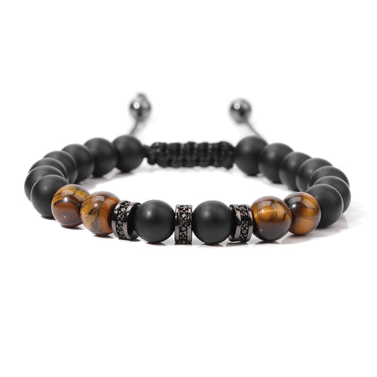 Soul Path | Bracelet en Pierre Naturelle – Élégance et Énergie Positive Unisexe