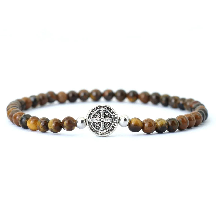 Bracelet minimaliste rune de croix ♂️