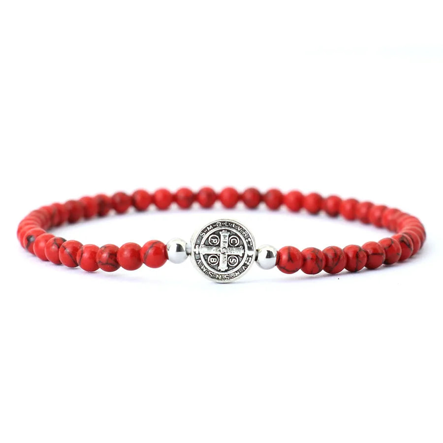 Bracelet minimaliste rune de croix ♂️