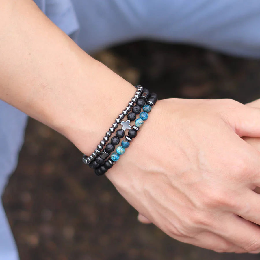 Bracelet rune de croix ♂️