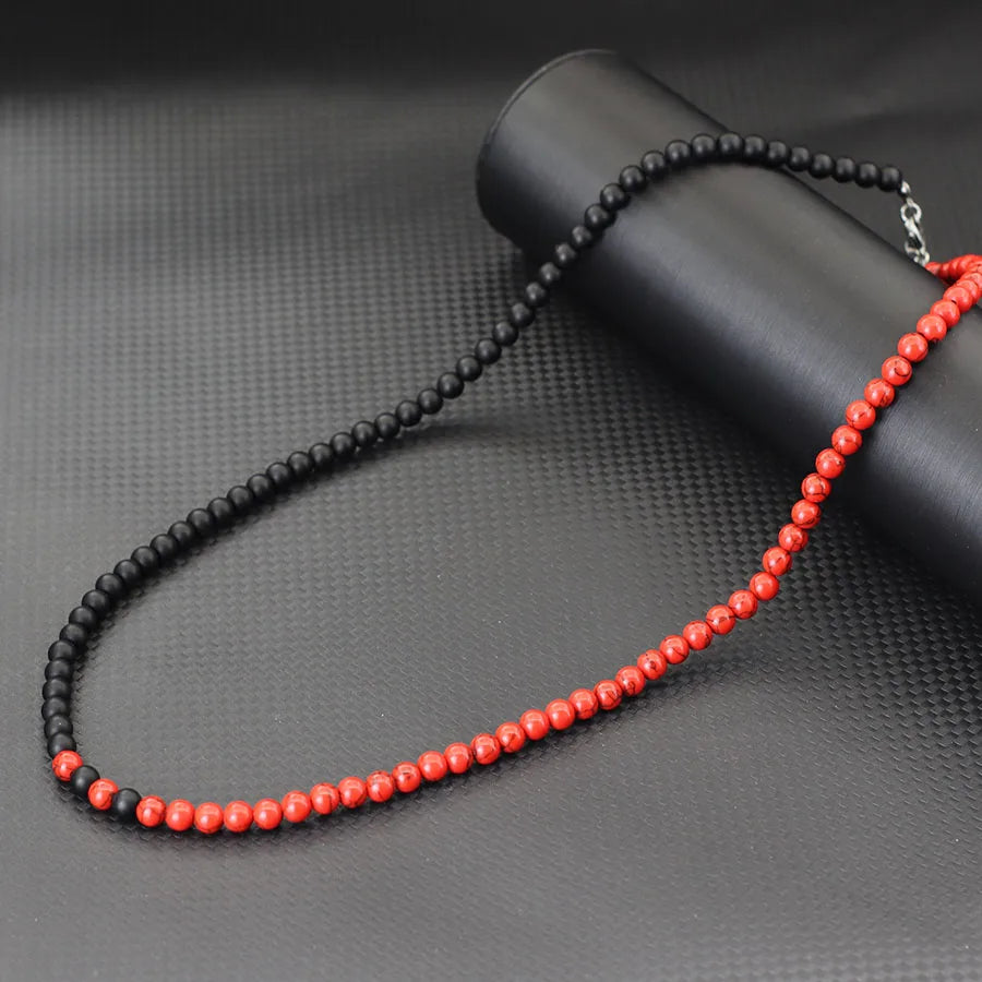 Collier tendance bicolore ♂️