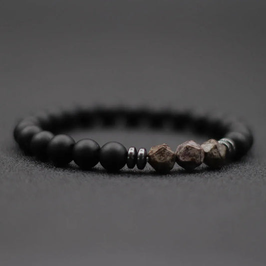 Core Line | Bracelet perle tendance – Élégance Naturelle & Force Intérieure pour homme