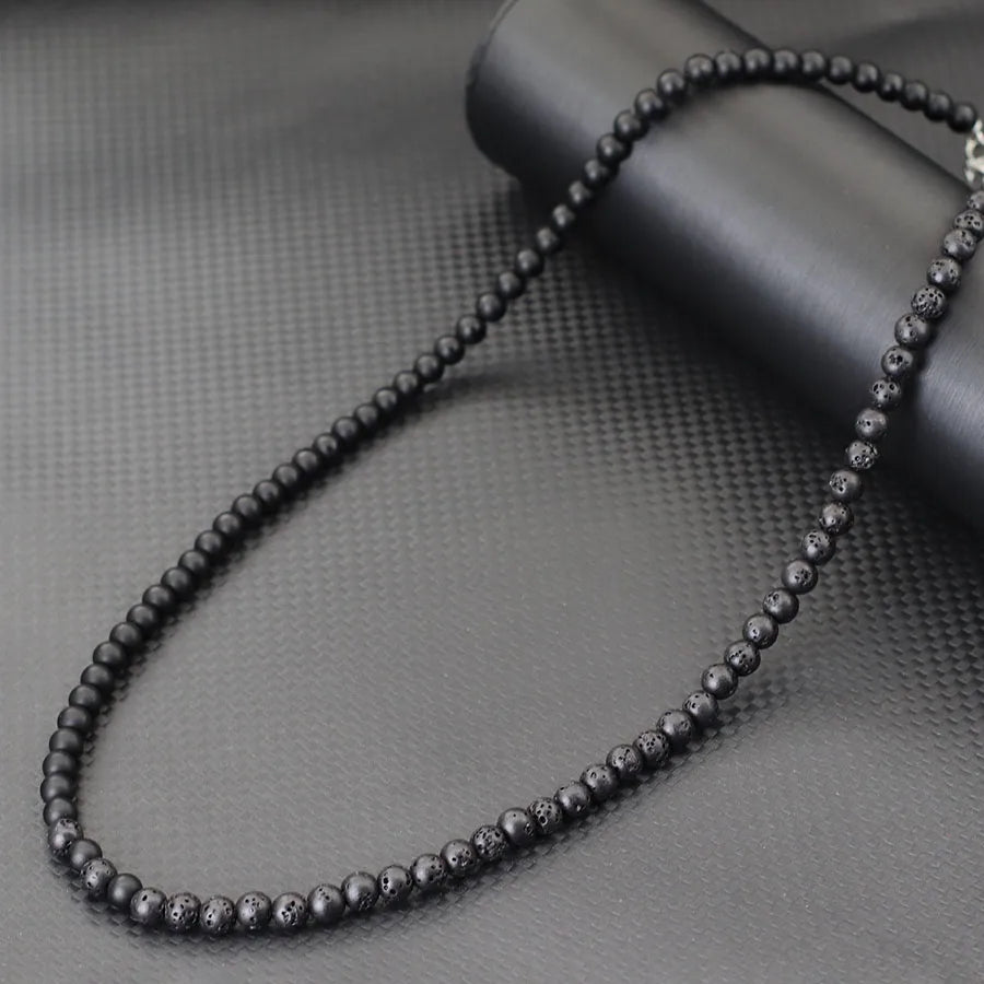 Collier tendance bicolore ♂️