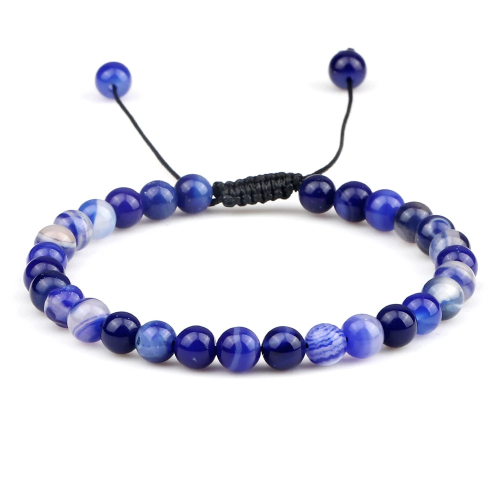 Bracelet minimaliste en perles ajustable ♂️♀️