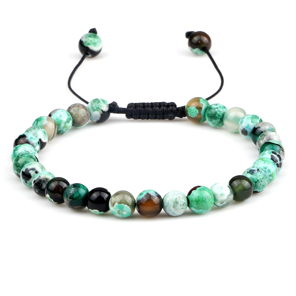 Bracelet minimaliste en perles ajustable ♂️♀️
