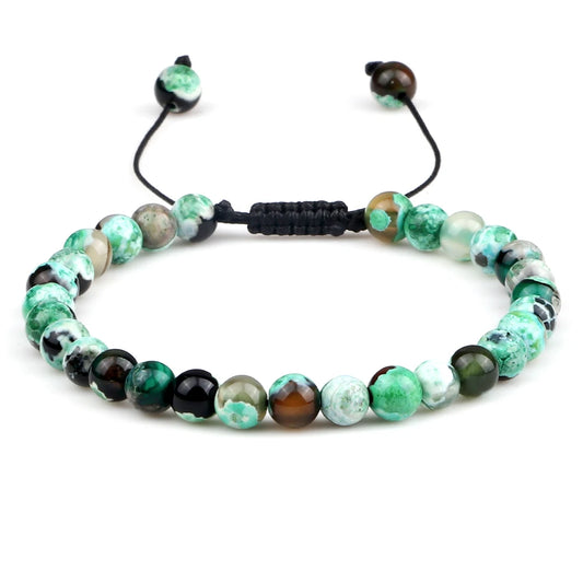Bracelet minimaliste en perles ajustable ♂️♀️