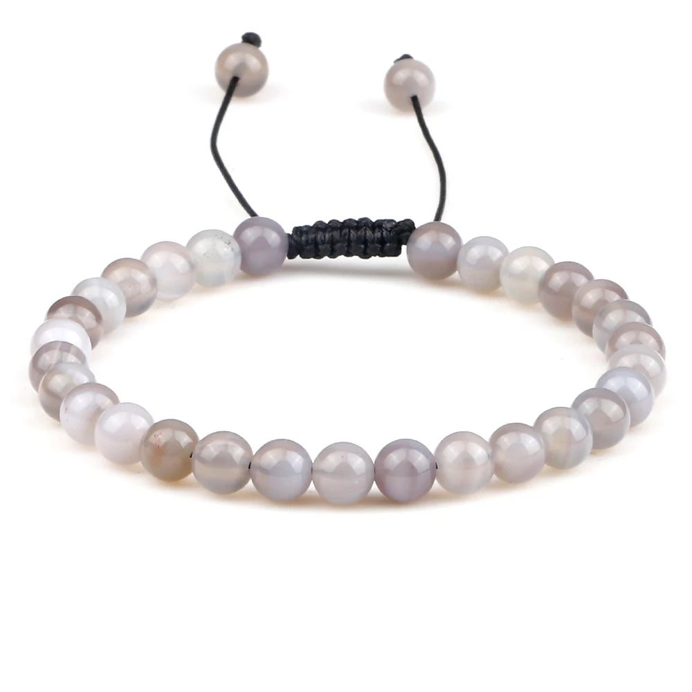 Bracelet minimaliste en perles ajustable ♂️♀️