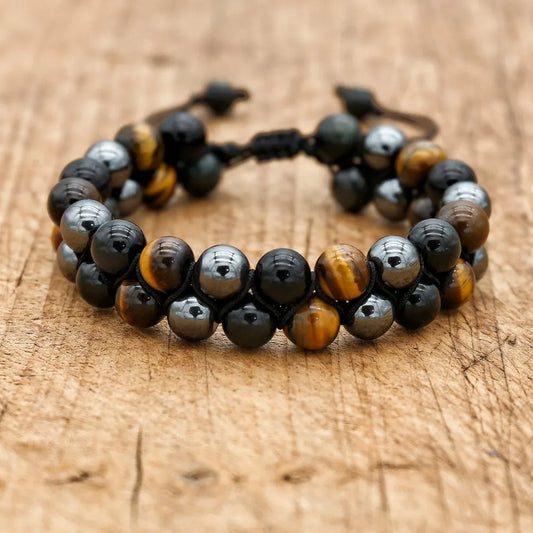 Bracelet en perles ajustable ♂️