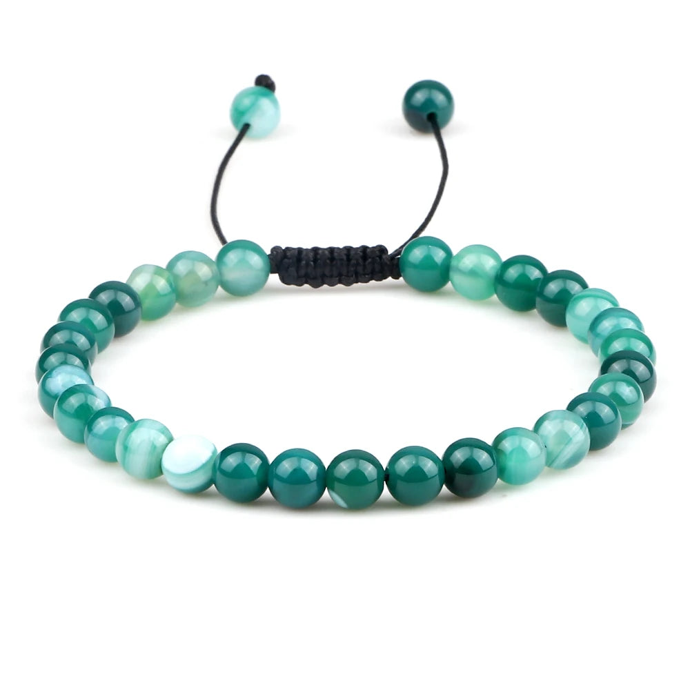 Bracelet minimaliste en perles ajustable ♂️♀️