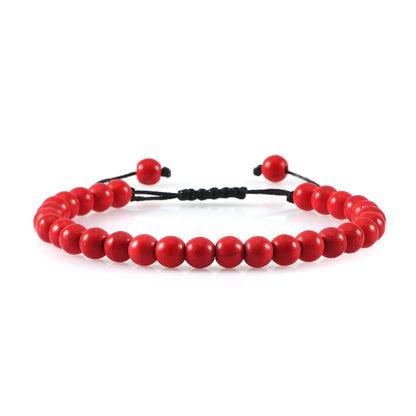 Bracelet minimaliste en perles ajustable ♂️♀️