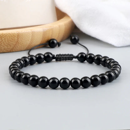 Bracelet minimaliste en perles ajustable ♂️♀️
