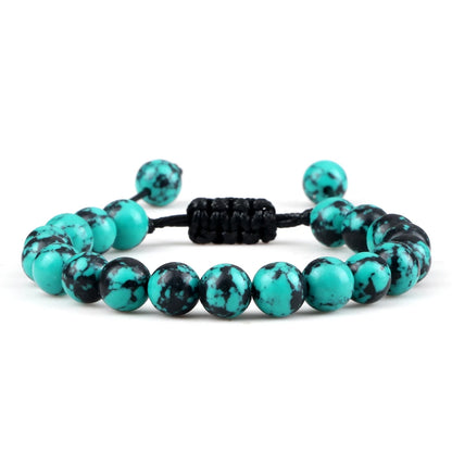 Bracelet en perles ajustable ♂️♀️