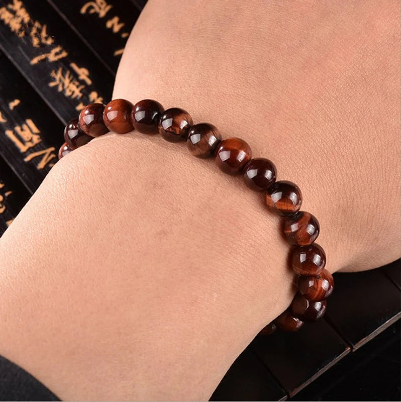 Bracelet en pierre précieuse naturelle ♂️