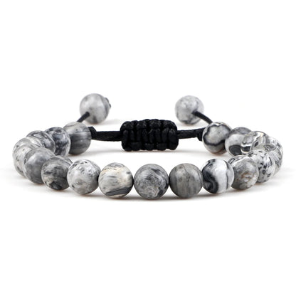 Bracelet en perles ajustable ♂️♀️