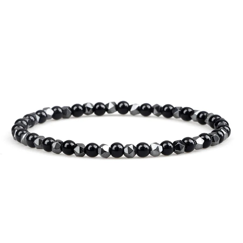 Bracelet minimaliste de perles irrégulières ♂️♀️