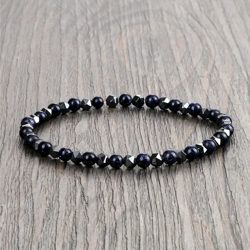 Bracelet minimaliste de perles irrégulières ♂️♀️