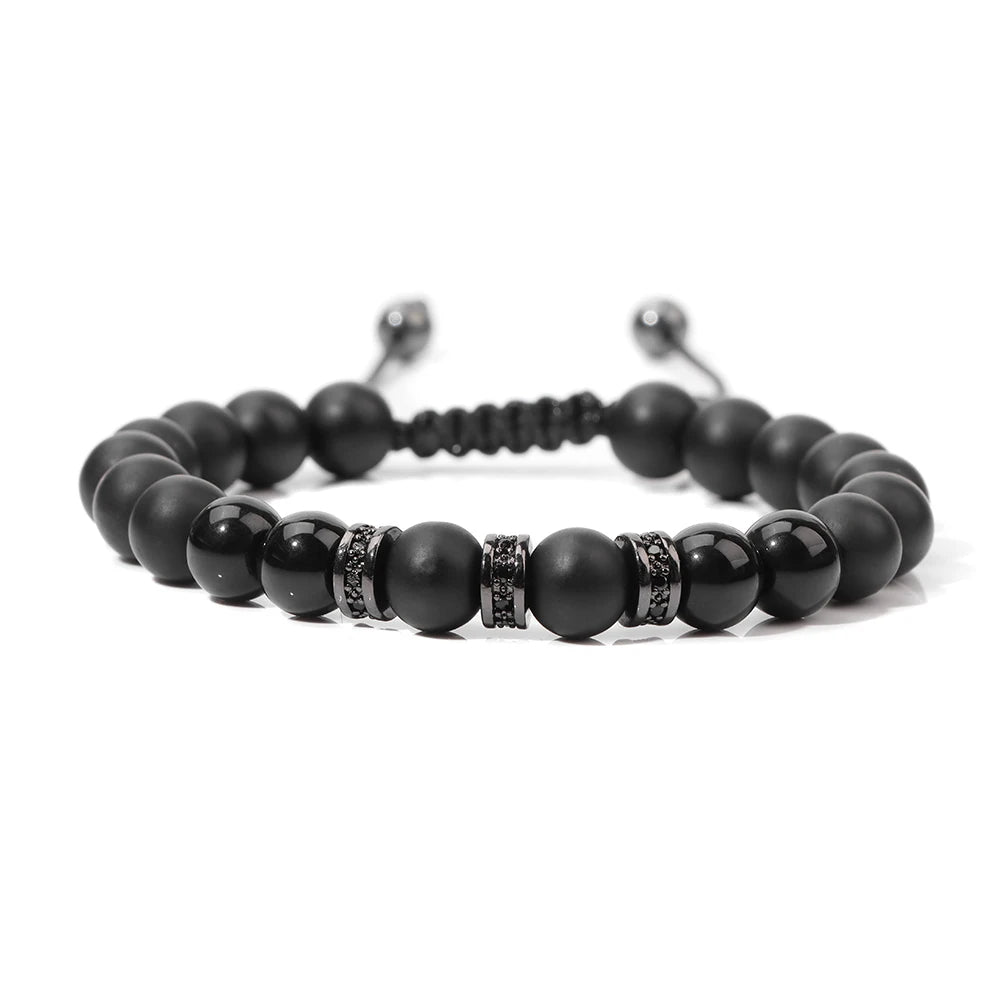 Soul Path | Bracelet en Pierre Naturelle – Élégance et Énergie Positive Unisexe