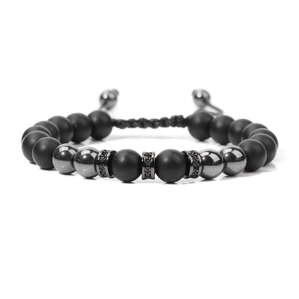 Soul Path | Bracelet en Pierre Naturelle – Élégance et Énergie Positive Unisexe