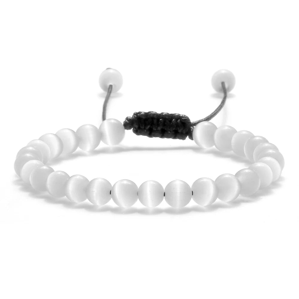 Bracelet minimaliste en perles ajustable ♂️♀️