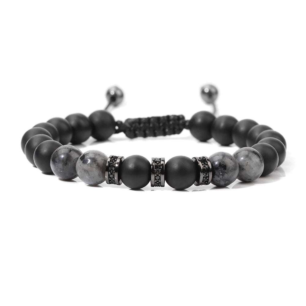 Soul Path | Bracelet en Pierre Naturelle – Élégance et Énergie Positive Unisexe