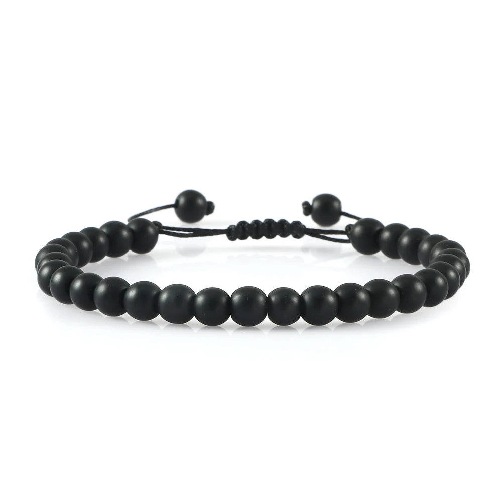 Bracelet minimaliste en perles ajustable ♂️♀️