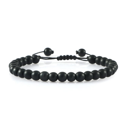 Bracelet minimaliste en perles ajustable ♂️♀️