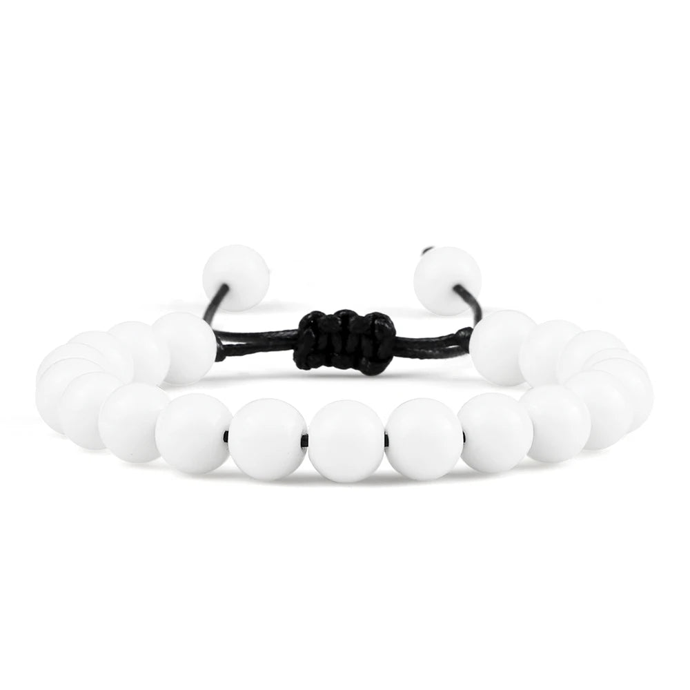 Bracelet en perles ajustable ♂️♀️