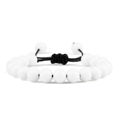 Bracelet en perles ajustable ♂️♀️