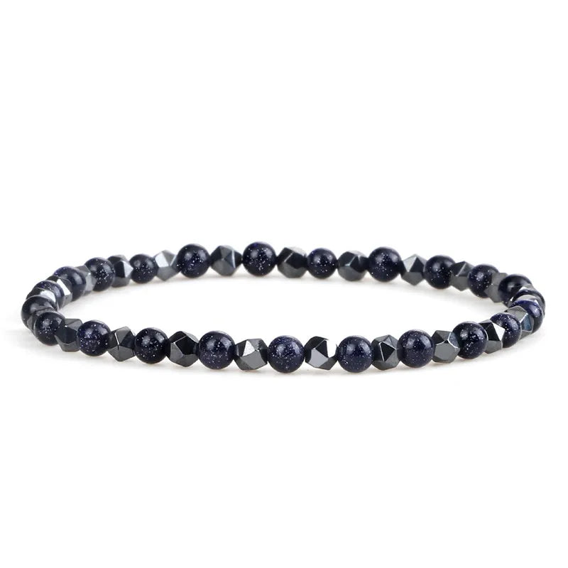 Bracelet minimaliste de perles irrégulières ♂️♀️