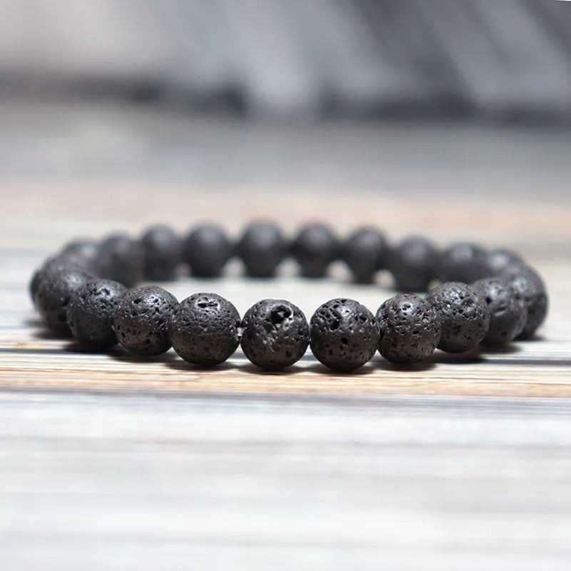 Bracelet en pierre précieuse naturelle ♂️