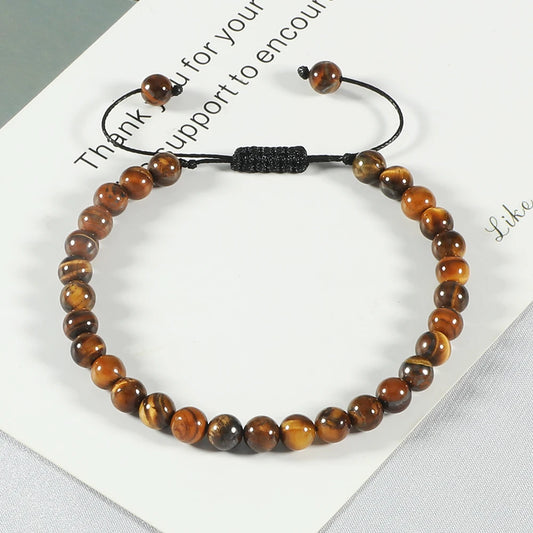 Bracelet minimaliste en perles ajustable ♂️♀️