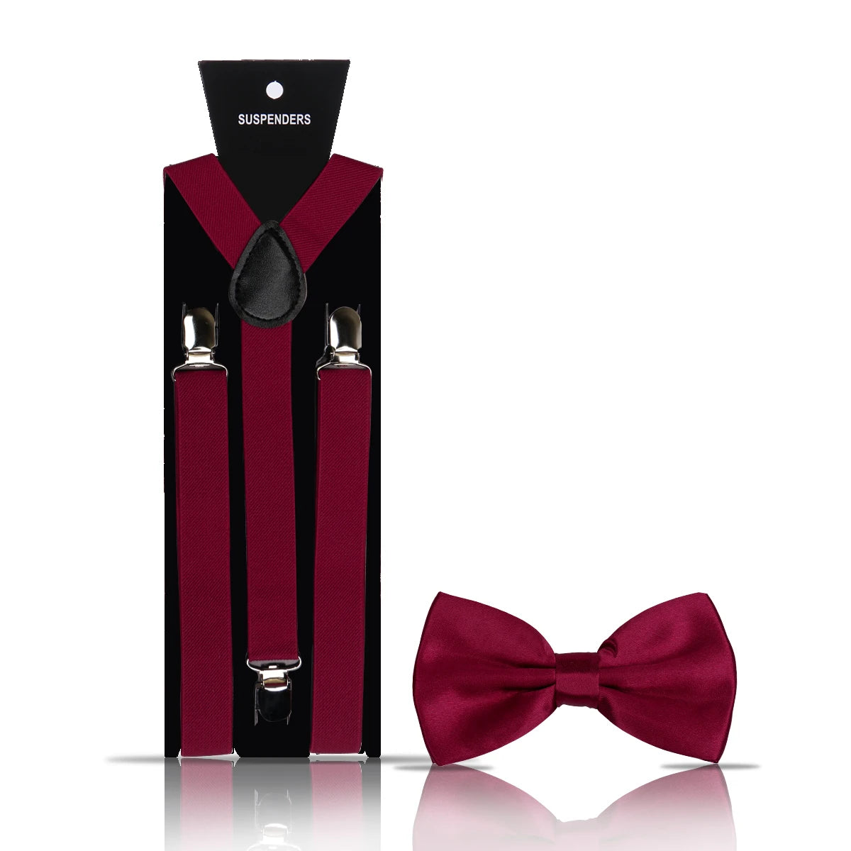 Ensemble 2 Pièces Bretelles et Nœud Papillon