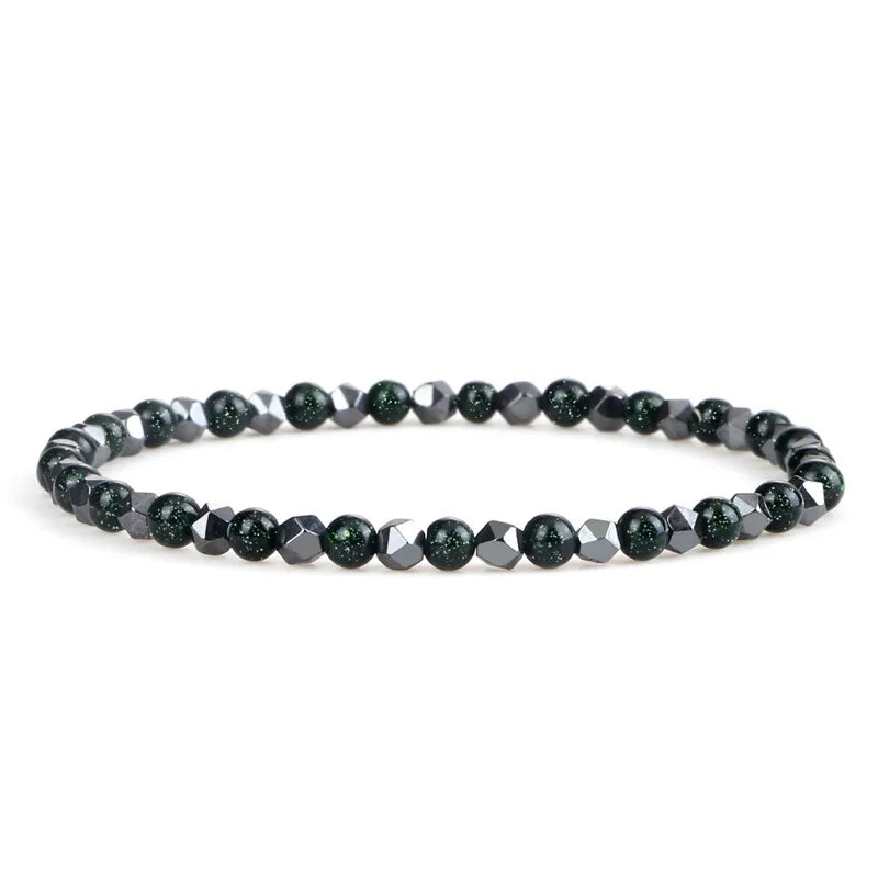 Bracelet minimaliste de perles irrégulières ♂️♀️