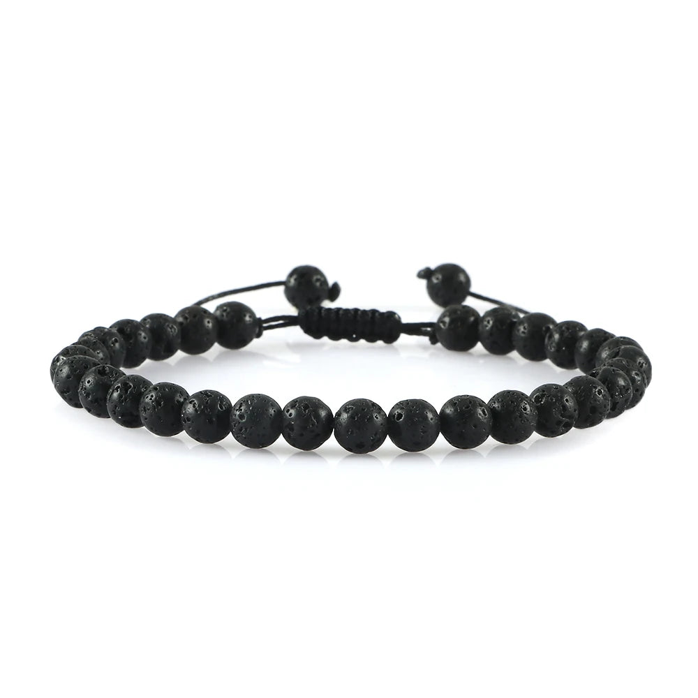 Bracelet minimaliste en perles ajustable ♂️♀️