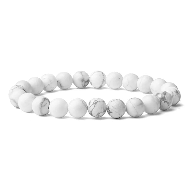Bracelet en pierre précieuse naturelle ♂️