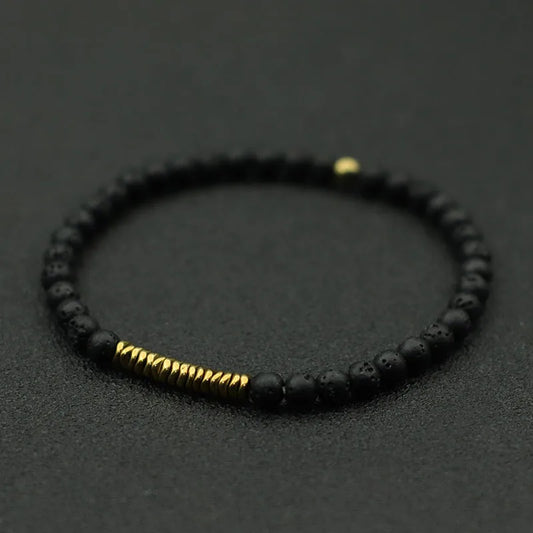 Bracelet minimaliste en pierre naturelle ♂️