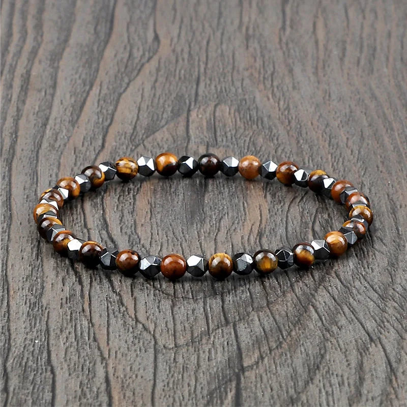 Bracelet minimaliste de perles irrégulières ♂️♀️