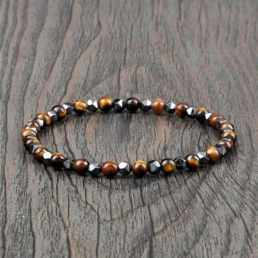 Bracelet minimaliste de perles irrégulières ♂️♀️