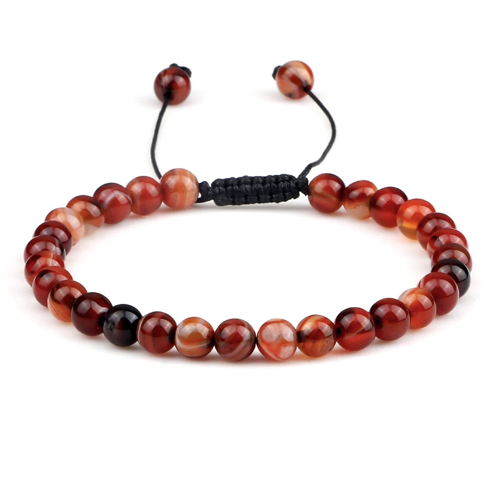 Bracelet minimaliste en perles ajustable ♂️♀️