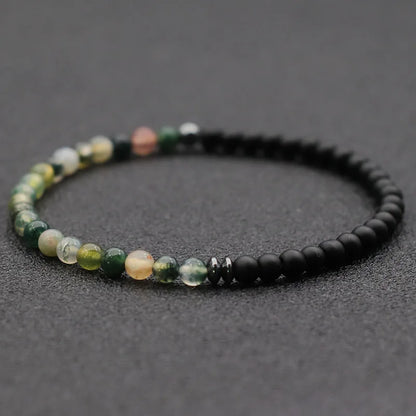 Bracelet minimaliste pierre naturelle ♂️