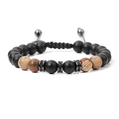 Soul Path | Bracelet en Pierre Naturelle – Élégance et Énergie Positive Unisexe