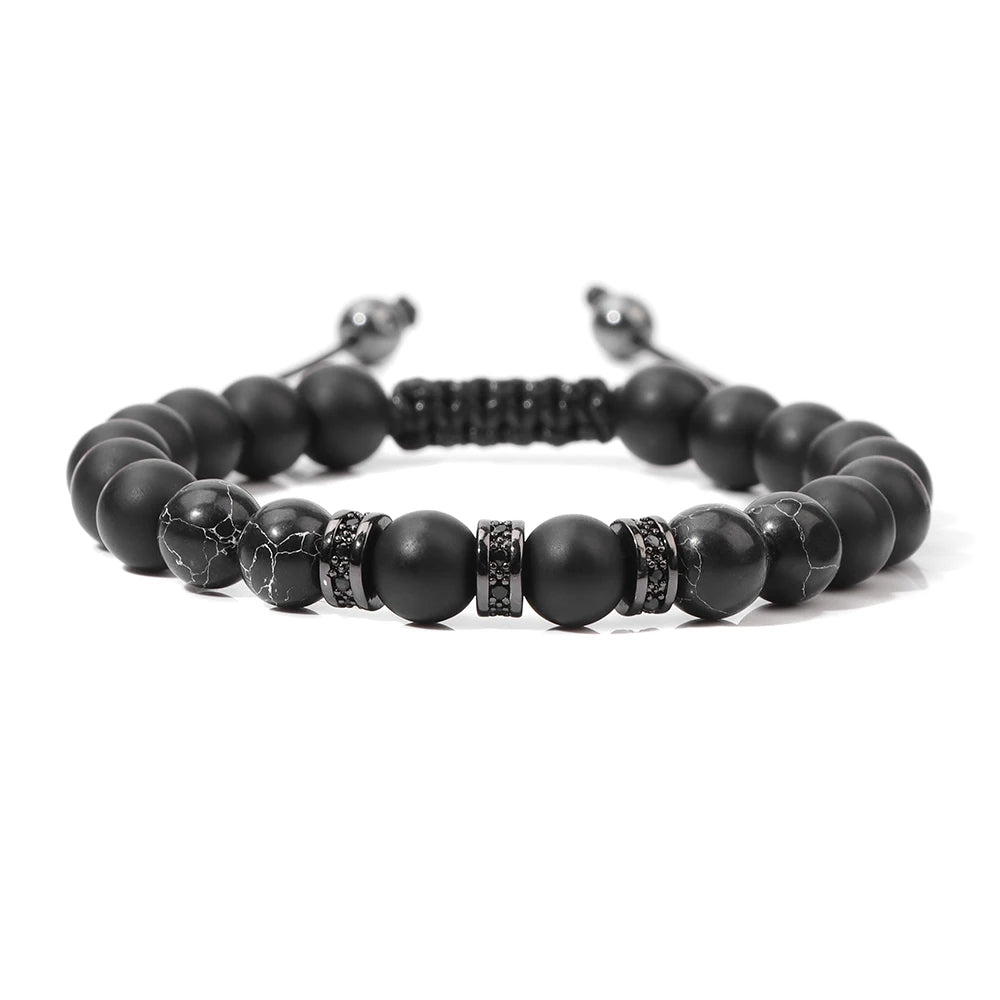 Soul Path | Bracelet en Pierre Naturelle – Élégance et Énergie Positive Unisexe