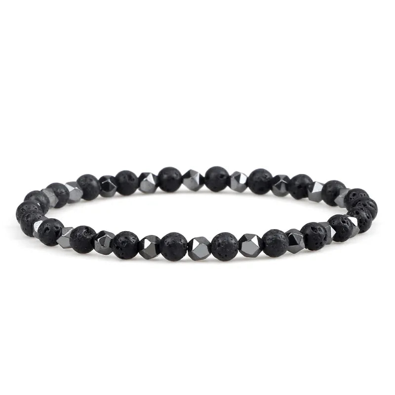 Bracelet minimaliste de perles irrégulières ♂️♀️