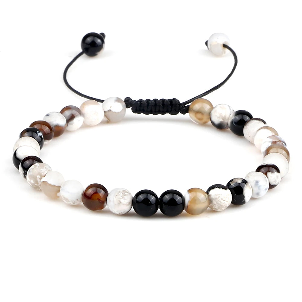 Bracelet minimaliste en perles ajustable ♂️♀️