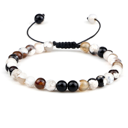 Bracelet minimaliste en perles ajustable ♂️♀️