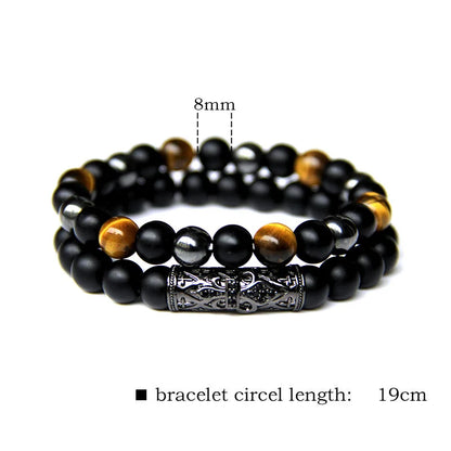 Rixen | Bracelet Pierre Naturelle Energie & Elégance pour homme
